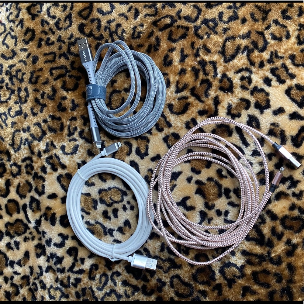 Extra long iPhone cord